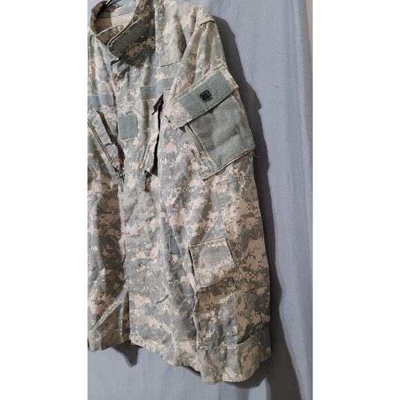 US Army ACU Digital Camo Jacket Medium Regular | Military Combat Coat #37e - Picture 5 of 7